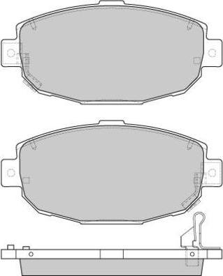 E.T.F. 12-0856 - Гальмівні колодки, дискові гальма autozip.com.ua