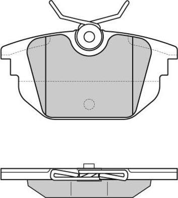 E.T.F. 12-0850 - Гальмівні колодки, дискові гальма autozip.com.ua