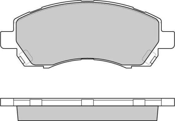 E.T.F. 12-0820 - Гальмівні колодки, дискові гальма autozip.com.ua