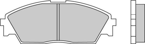 E.T.F. 12-0350 - Гальмівні колодки, дискові гальма autozip.com.ua