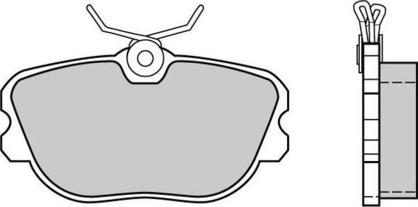 E.T.F. 12-0365 - Гальмівні колодки, дискові гальма autozip.com.ua