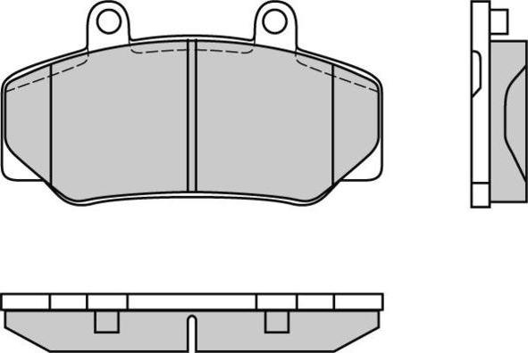 E.T.F. 12-0386 - Гальмівні колодки, дискові гальма autozip.com.ua