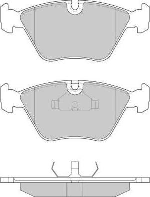 E.T.F. 12-0381 - Гальмівні колодки, дискові гальма autozip.com.ua