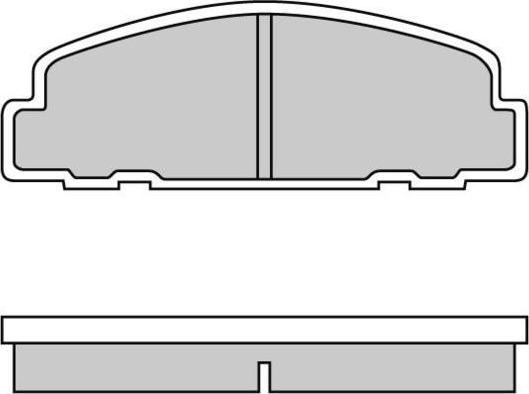 E.T.F. 12-0329 - Гальмівні колодки, дискові гальма autozip.com.ua