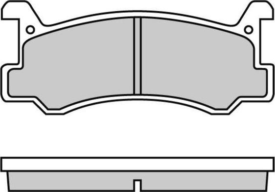 E.T.F. 12-0328 - Гальмівні колодки, дискові гальма autozip.com.ua