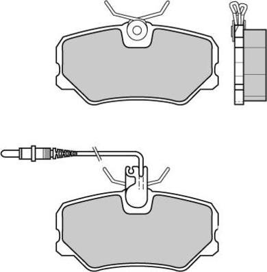 E.T.F. 12-0379 - Гальмівні колодки, дискові гальма autozip.com.ua