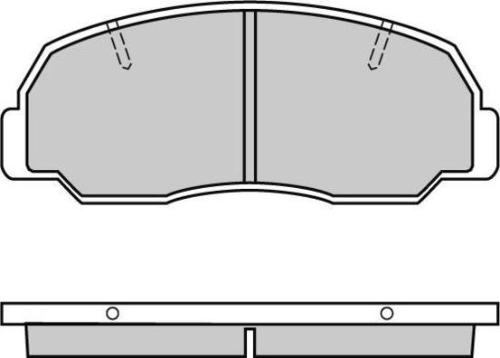 E.T.F. 12-0297 - Гальмівні колодки, дискові гальма autozip.com.ua