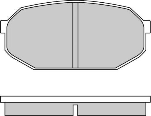 Comline ADB3165 - Гальмівні колодки, дискові гальма autozip.com.ua