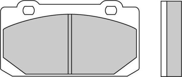 E.T.F. 12-0240 - Гальмівні колодки, дискові гальма autozip.com.ua