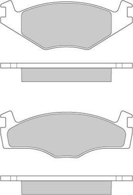 E.T.F. 12-0261 - Гальмівні колодки, дискові гальма autozip.com.ua