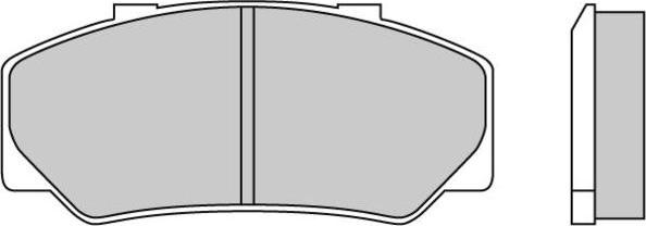 E.T.F. 12-0267 - Гальмівні колодки, дискові гальма autozip.com.ua