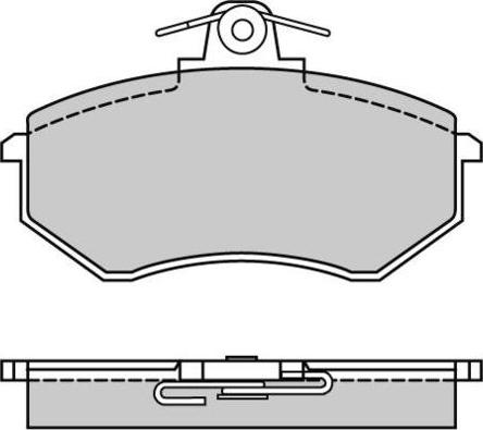 E.T.F. 12-0287 - Гальмівні колодки, дискові гальма autozip.com.ua