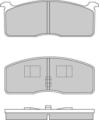 E.T.F. 12-0239 - Гальмівні колодки, дискові гальма autozip.com.ua