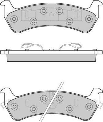 Protechnic PRP0699 - Гальмівні колодки, дискові гальма autozip.com.ua