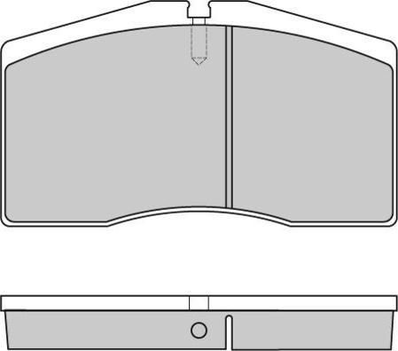 Optimal 12731 - Гальмівні колодки, дискові гальма autozip.com.ua