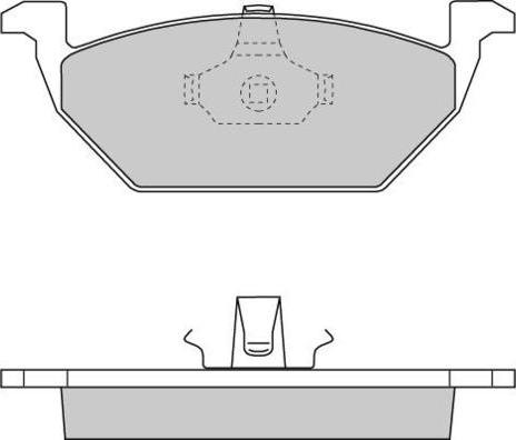 E.T.F. 12-0712 - Гальмівні колодки, дискові гальма autozip.com.ua