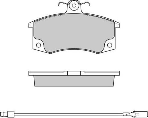 DOYEN GDB0469 - Гальмівні колодки, дискові гальма autozip.com.ua