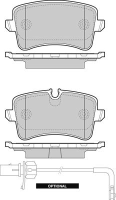 Juratek P85119 - Гальмівні колодки, дискові гальма autozip.com.ua