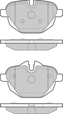 E.T.F. 12-1449 - Гальмівні колодки, дискові гальма autozip.com.ua