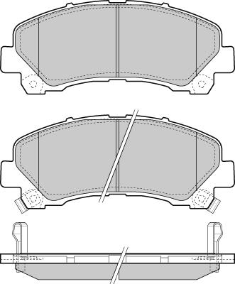 Pemebla JAPPA-914AF - Гальмівні колодки, дискові гальма autozip.com.ua