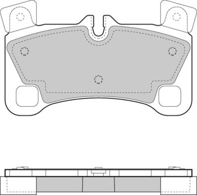 E.T.F. 12-1458 - Гальмівні колодки, дискові гальма autozip.com.ua