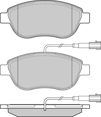 Magneti Marelli 363700202054 - Гальмівні колодки, дискові гальма autozip.com.ua