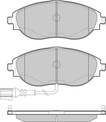 GMC 2473801 - Гальмівні колодки, дискові гальма autozip.com.ua