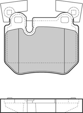 E.T.F. 12-1473 - Гальмівні колодки, дискові гальма autozip.com.ua