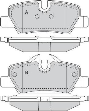 Sangsin Brake SP4004 - Гальмівні колодки, дискові гальма autozip.com.ua