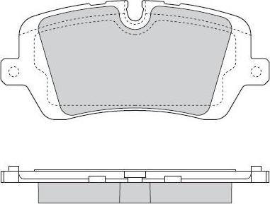 E.T.F. 12-1533 - Гальмівні колодки, дискові гальма autozip.com.ua