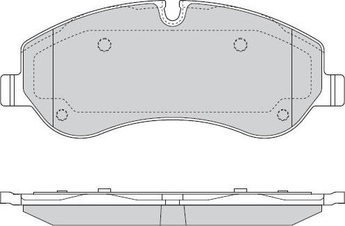 E.T.F. 12-1525 - Гальмівні колодки, дискові гальма autozip.com.ua