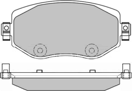 E.T.F. 12-1693 - Гальмівні колодки, дискові гальма autozip.com.ua