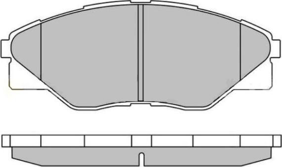 E.T.F. 12-1647 - Гальмівні колодки, дискові гальма autozip.com.ua