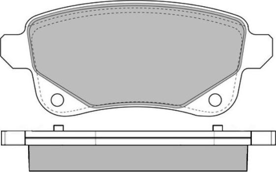 E.T.F. 12-1689 - Гальмівні колодки, дискові гальма autozip.com.ua