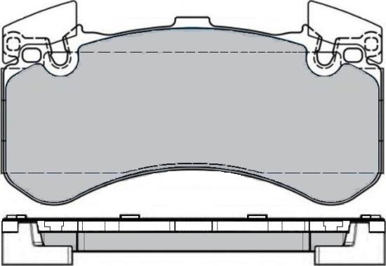 Akebono AN-4811KE - Гальмівні колодки, дискові гальма autozip.com.ua