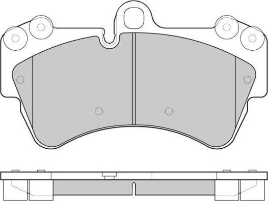 E.T.F. 12-1099 - Гальмівні колодки, дискові гальма autozip.com.ua