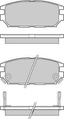 Lemförder 26419 - Гальмівні колодки, дискові гальма autozip.com.ua