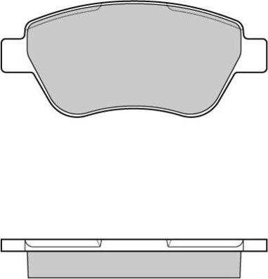 E.T.F. 12-1040 - Гальмівні колодки, дискові гальма autozip.com.ua