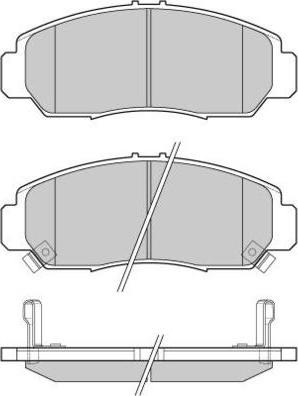 WWA 24055 - Гальмівні колодки, дискові гальма autozip.com.ua