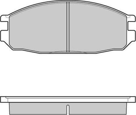 E.T.F. 12-1069 - Гальмівні колодки, дискові гальма autozip.com.ua