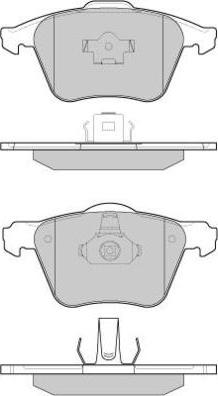 Delphi LP2577-C - Гальмівні колодки, дискові гальма autozip.com.ua