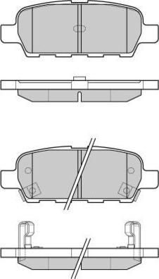 E.T.F. 12-1067 - Гальмівні колодки, дискові гальма autozip.com.ua