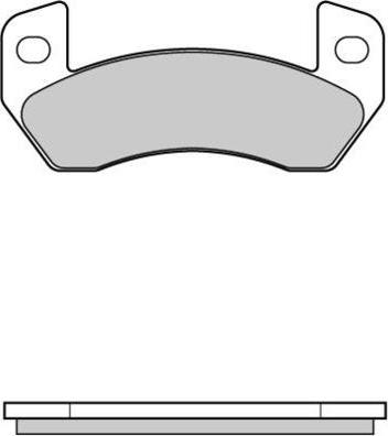 Havam HP7815 - Гальмівні колодки, дискові гальма autozip.com.ua