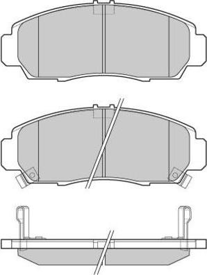 E.T.F. 12-1083 - Гальмівні колодки, дискові гальма autozip.com.ua