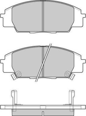 BOSCH 986494311 - Гальмівні колодки, дискові гальма autozip.com.ua