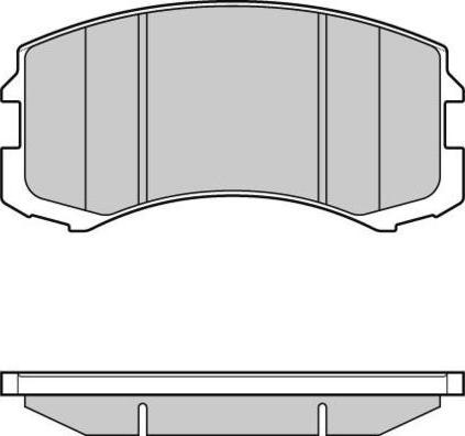 HELLA 8DB 355 035-401 - Гальмівні колодки, дискові гальма autozip.com.ua