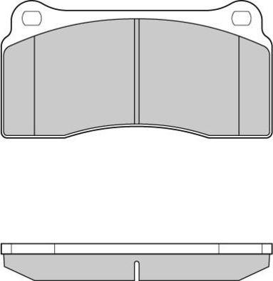 E.T.F. 12-1153 - Гальмівні колодки, дискові гальма autozip.com.ua