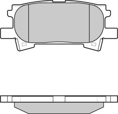 Triscan 1100-0986AB2132 - Гальмівні колодки, дискові гальма autozip.com.ua