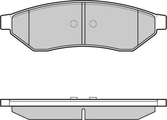 E.T.F. 12-1162 - Гальмівні колодки, дискові гальма autozip.com.ua