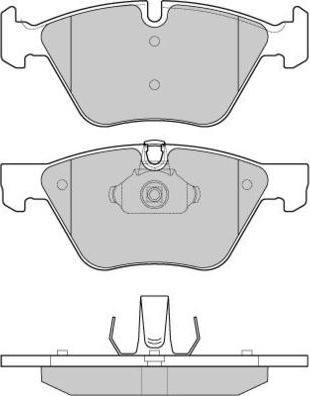 E.T.F. 12-1108 - Гальмівні колодки, дискові гальма autozip.com.ua